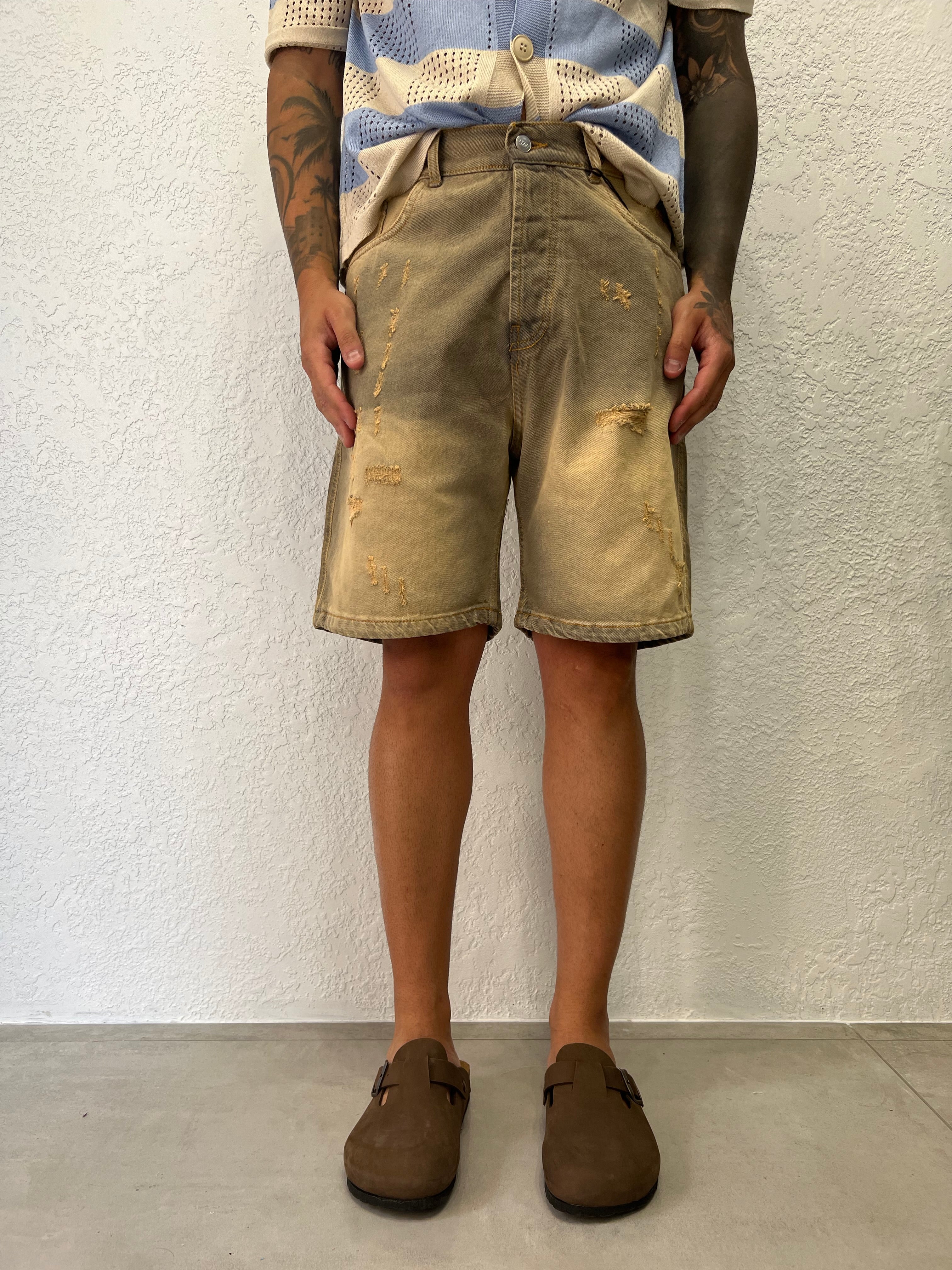 Bermuda jeans Sabbiato