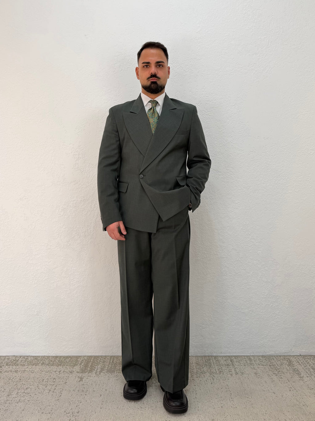 PANTALONE DENZEL SENZA BUSTINO FONDO AMPIO