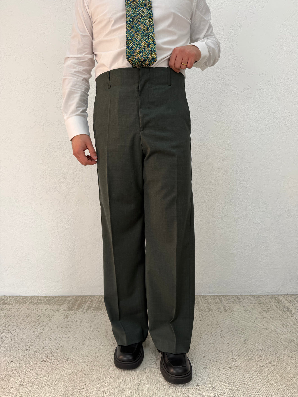 PANTALONE DENZEL SENZA BUSTINO FONDO AMPIO