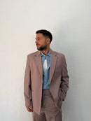 BLAZER DENZEL RELAXED MONOPETTO CIPRIA