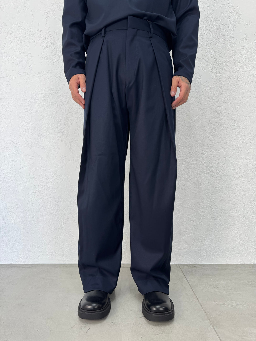PANTALONE PINCES LATERALE SMITH