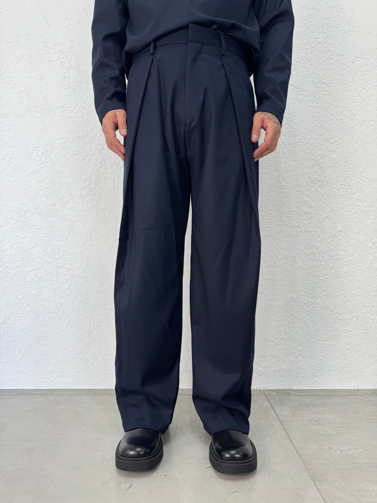 PANTALONE PINCES LATERALE SMITH