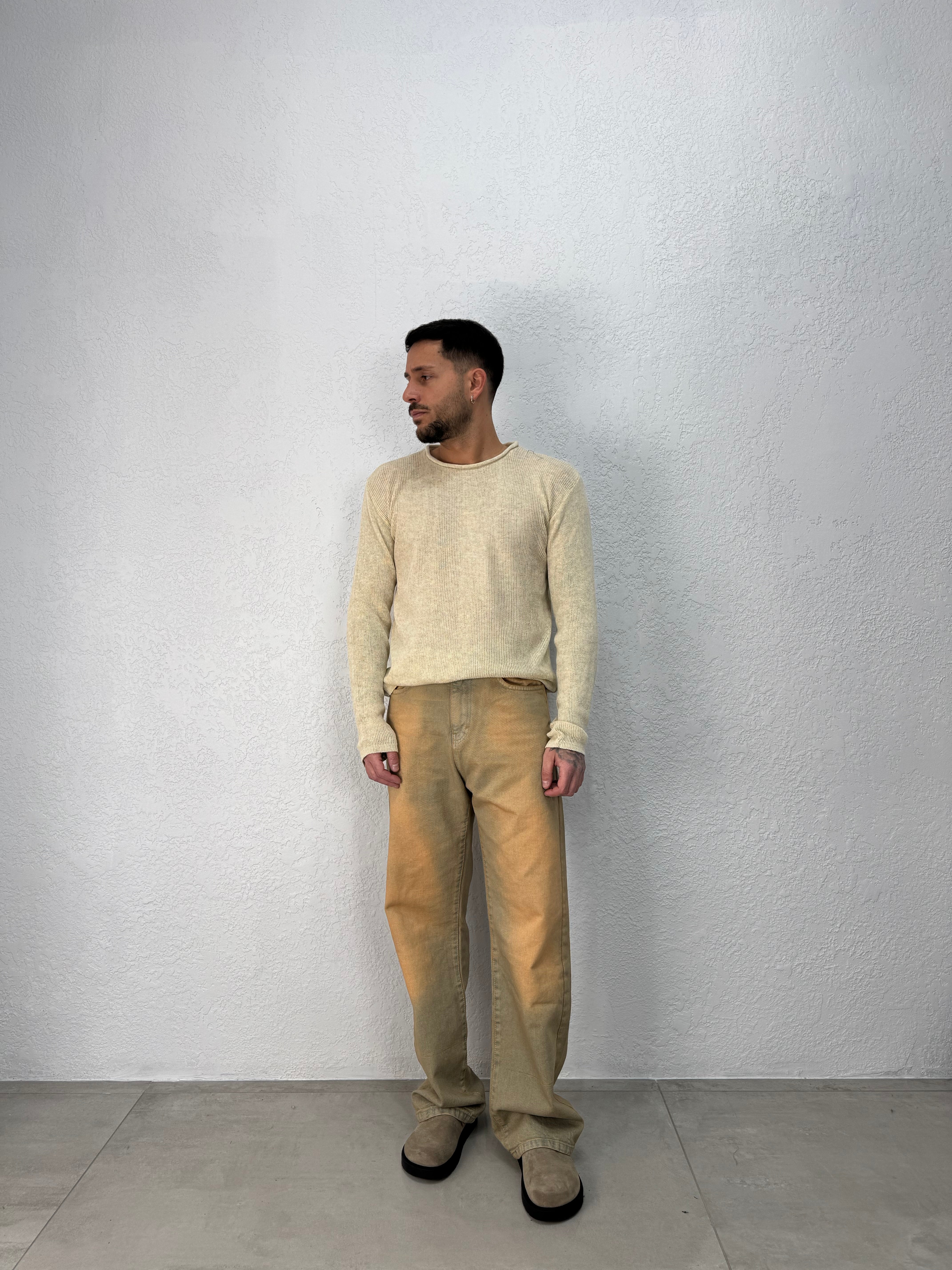 Jeans Sabbiato Beige