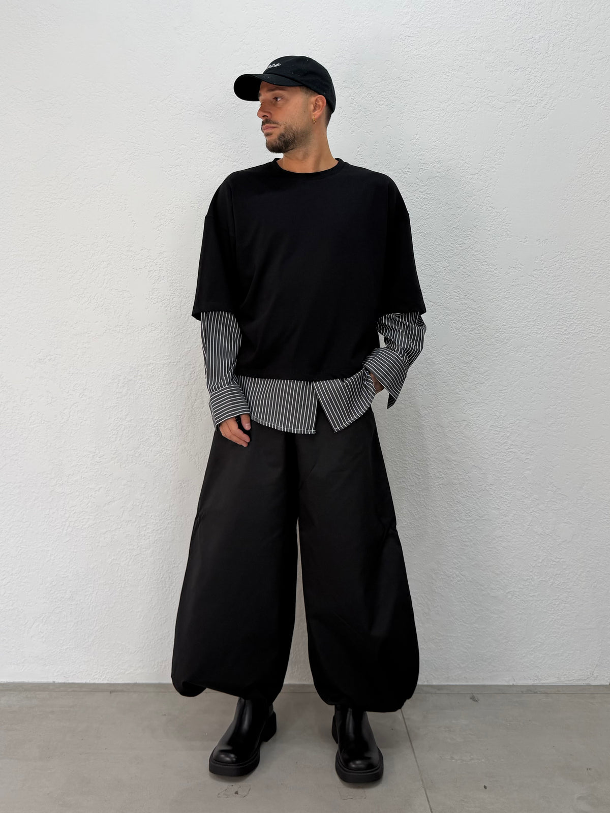 T-SHIRT LONG SLEEVE CON CAMICIA