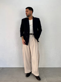 PANTALONE BALOON PINCES LATERALE