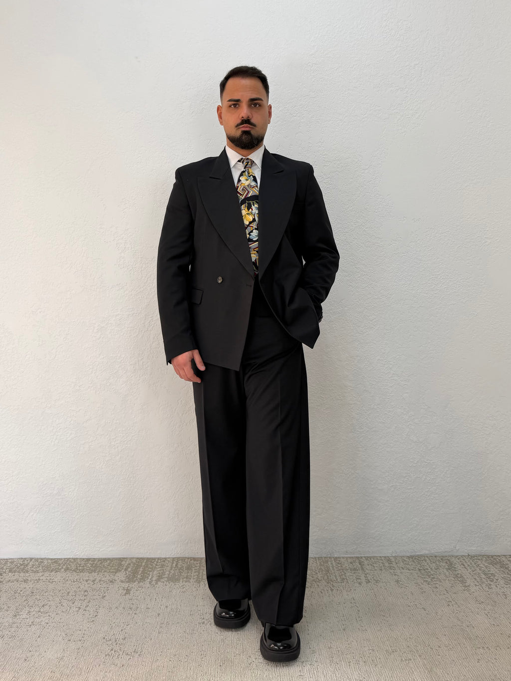 PANTALONE DENZEL SENZA BUSTINO FONDO AMPIO