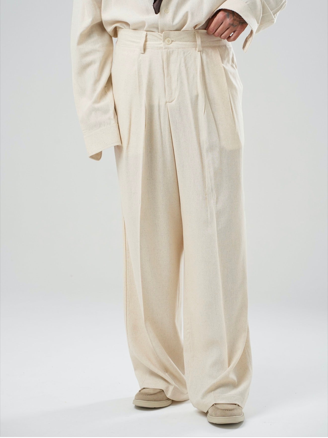 PANTALONE NEMEA BOTTONE E MOLLA