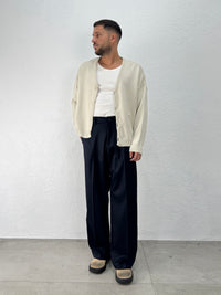 PANTALONE KARL MOLLA BOTTONE FONDO AMPIO
