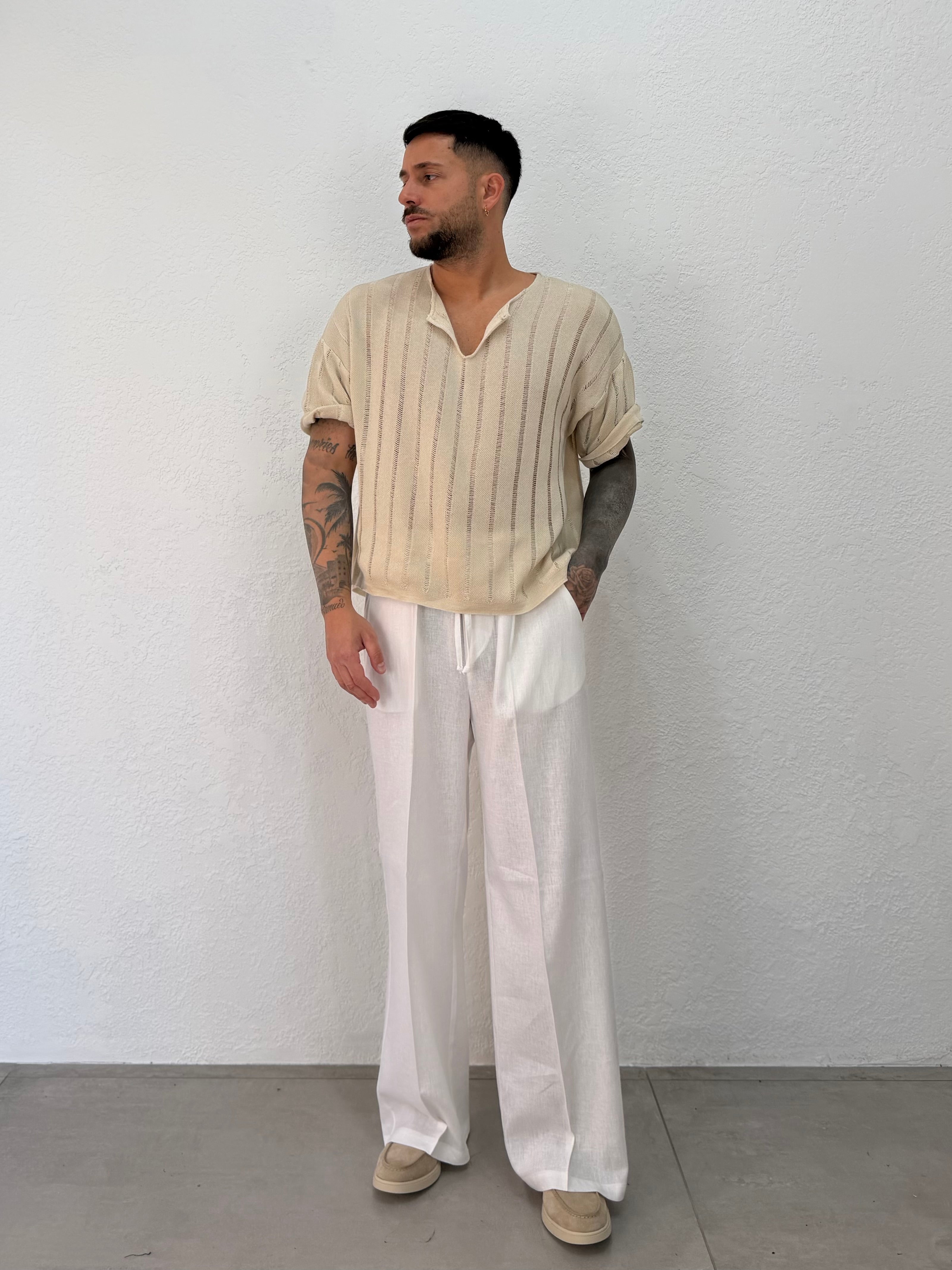 MAGLIA IN FILO HAITI M/M