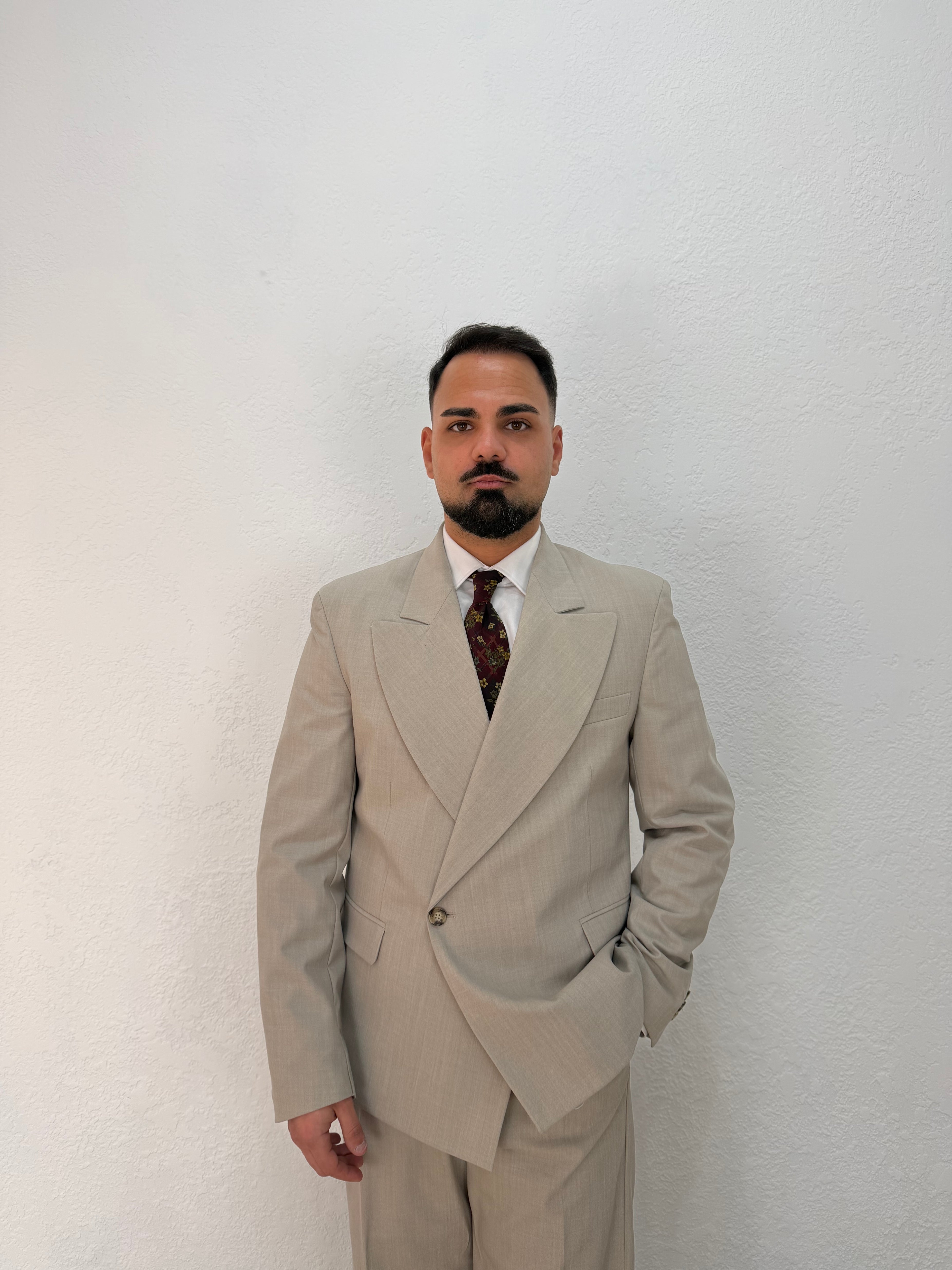 GIACCA DENZEL DOPPIOPETTO BEIGE