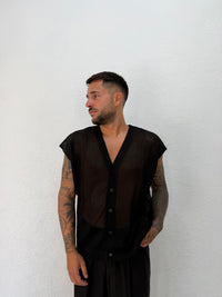 CARDIGAN OVER SMANICATO