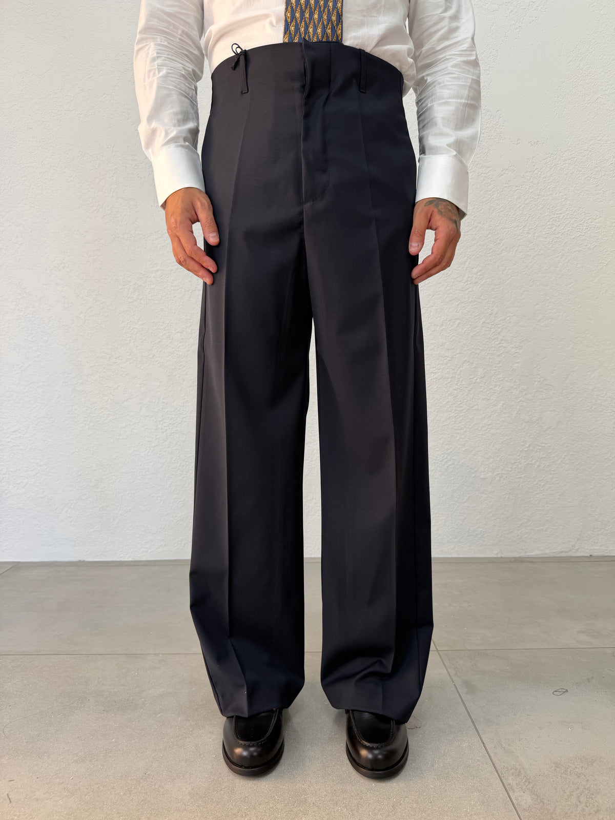 PANTALONE DENZEL SENZA BUSTINO FONDO AMPIO