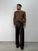 MAGLIA MISTO LANA STRUTTURATA