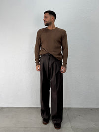 MAGLIA MISTO LANA STRUTTURATA