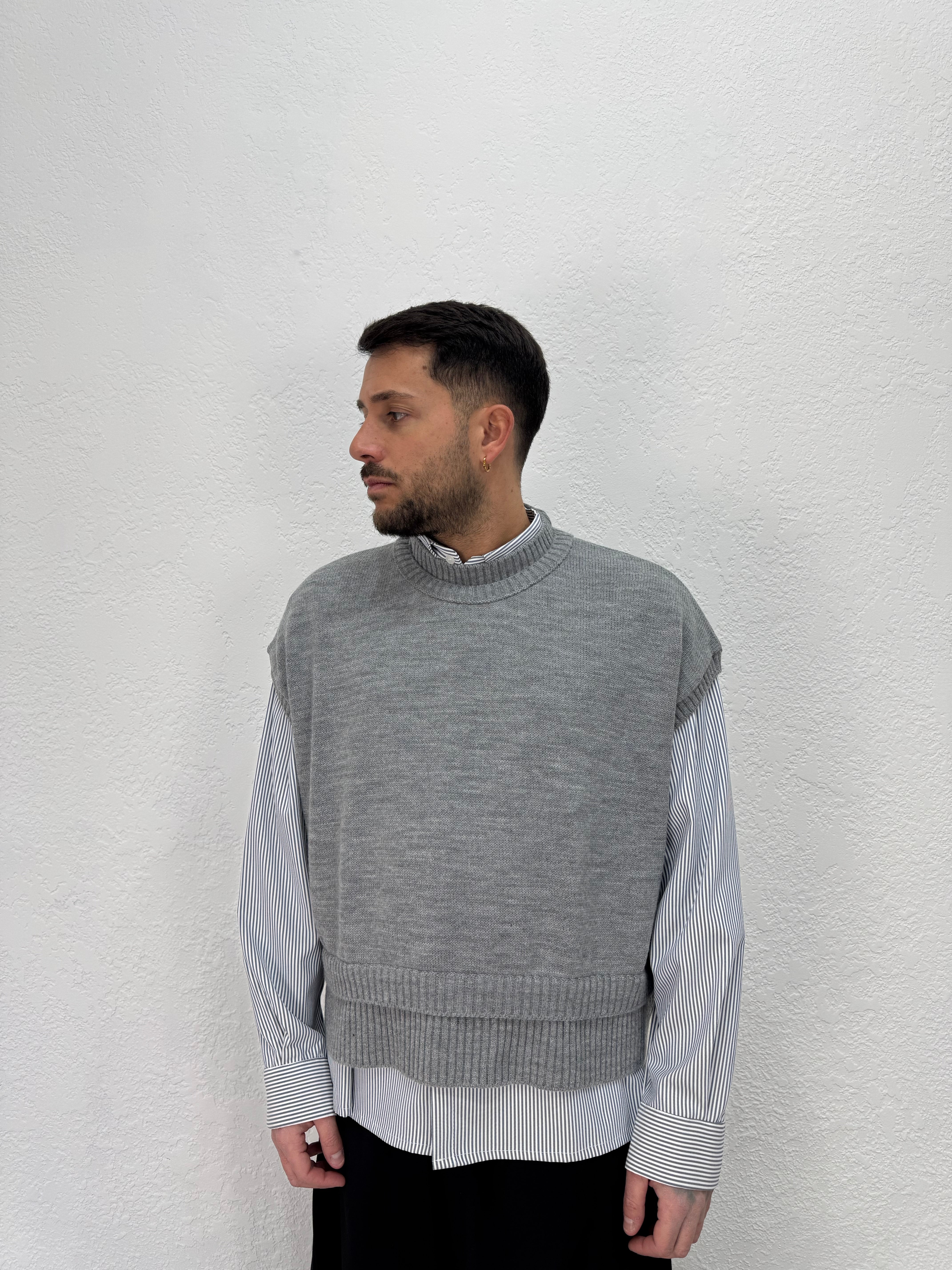 SMANICATO CROPP PROFILI DOPPIATO