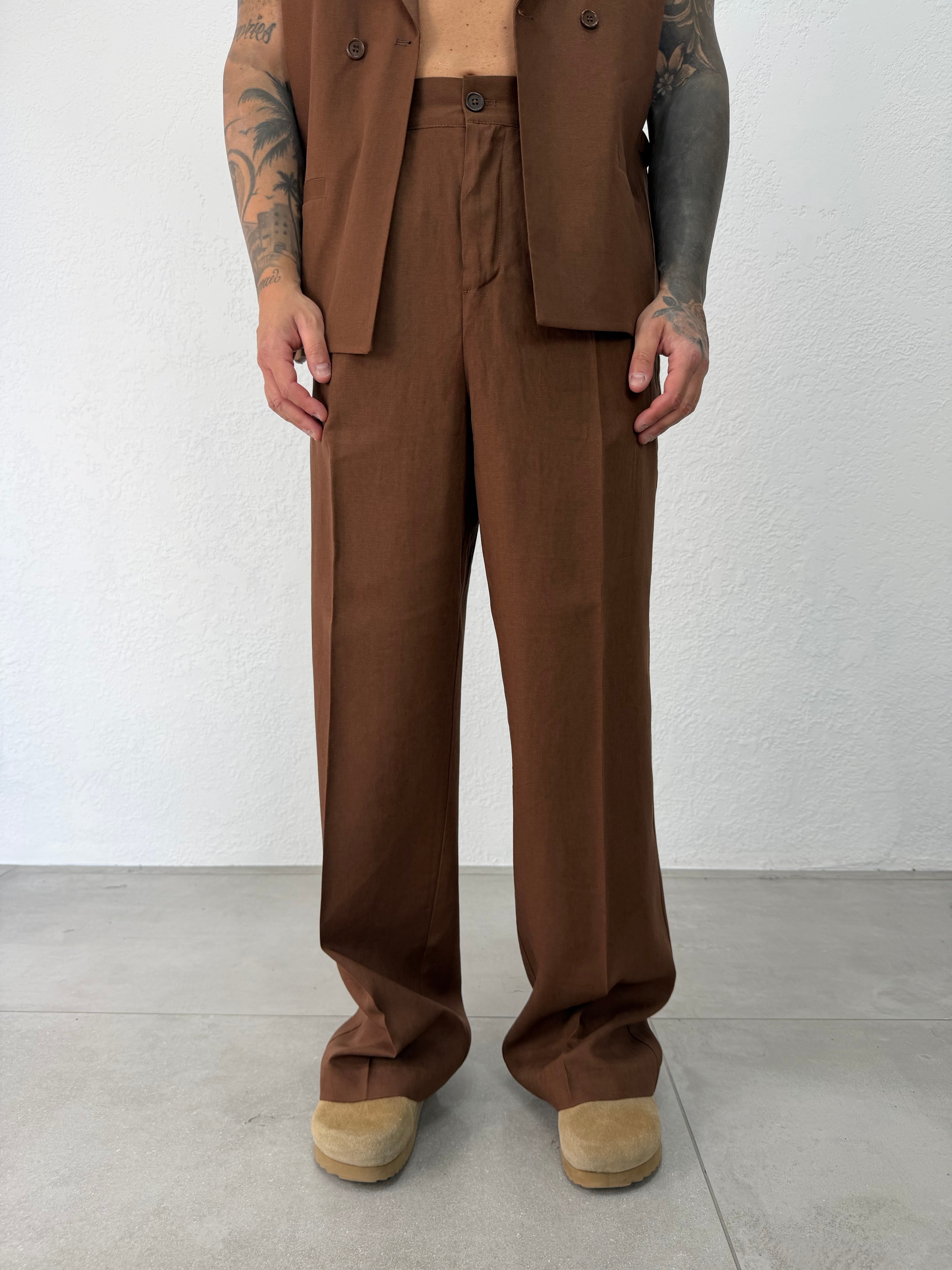 PANTALONE LINO MALAGA