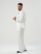PANTALONE KARL/SAFARI MOLLA E BOTTONE