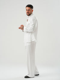 PANTALONE SAFARI MOLLA E BOTTONE