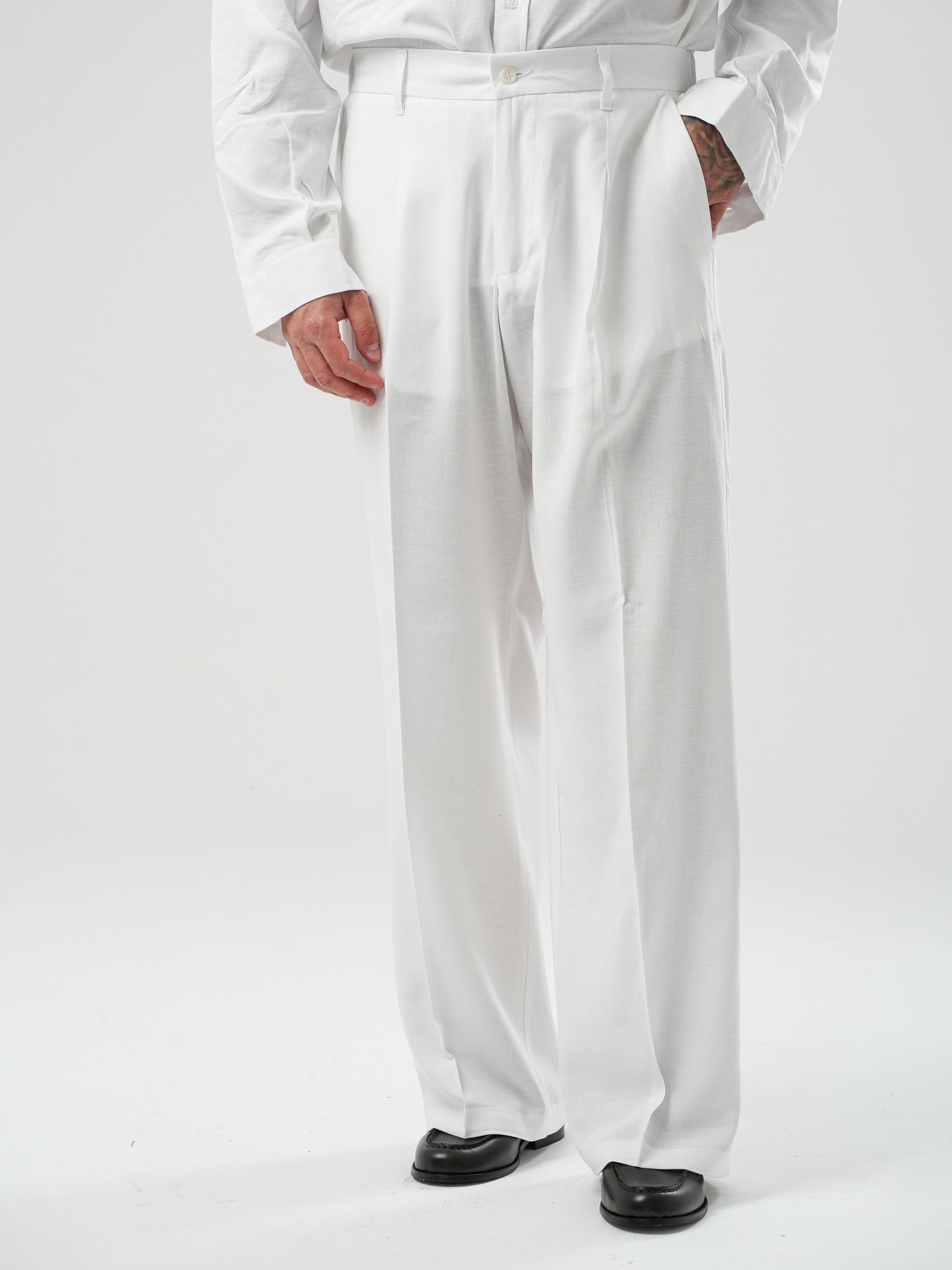 PANTALONE SAFARI MOLLA E BOTTONE