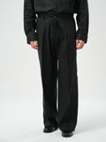 PANTALONE KARL/SAFARI MOLLA E BOTTONE