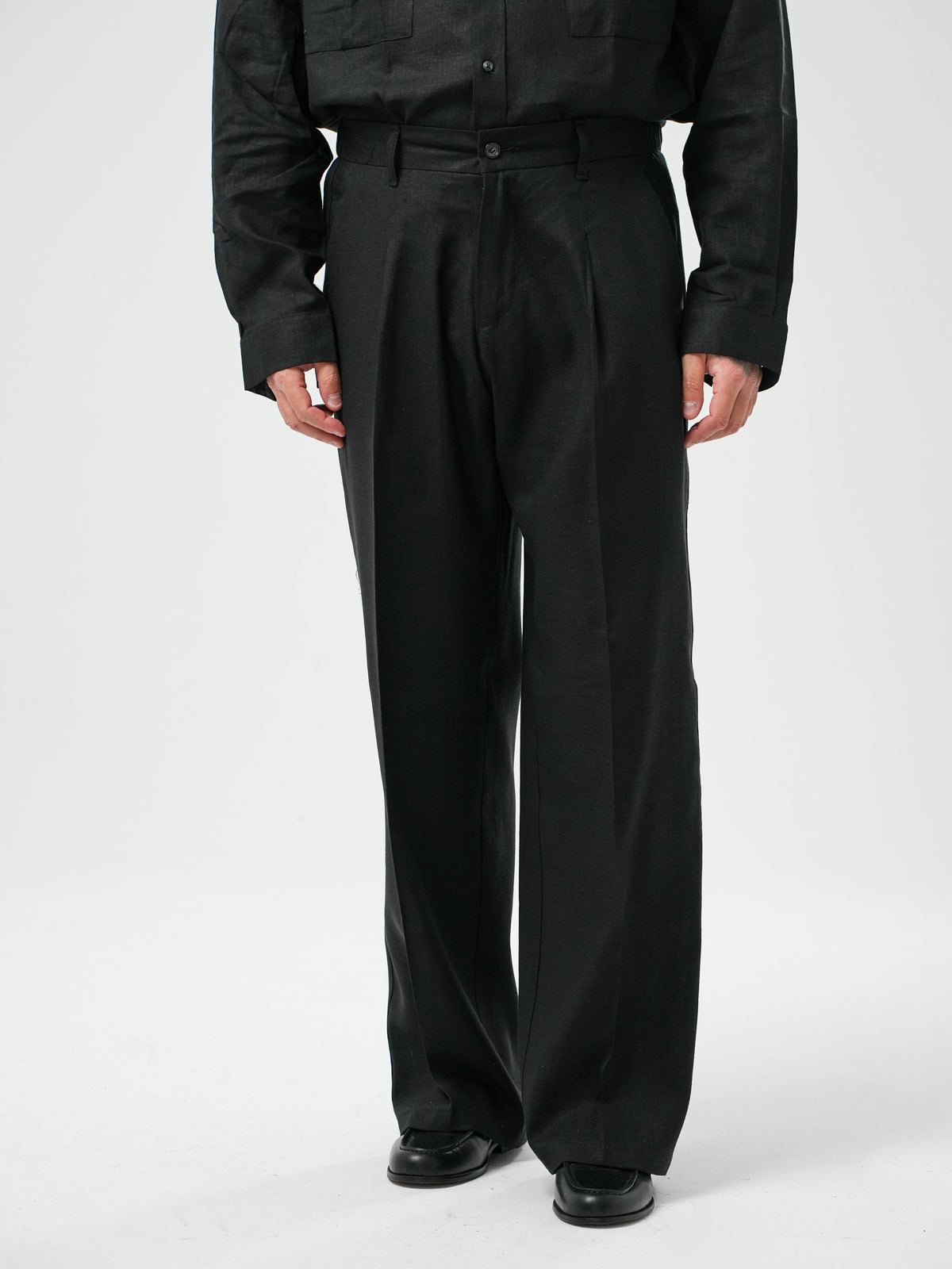 PANTALONE KARL/SAFARI MOLLA E BOTTONE