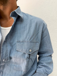 CAMICIA OVER CHAMBRAY
