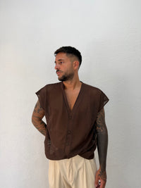 CARDIGAN OVER SMANICATO