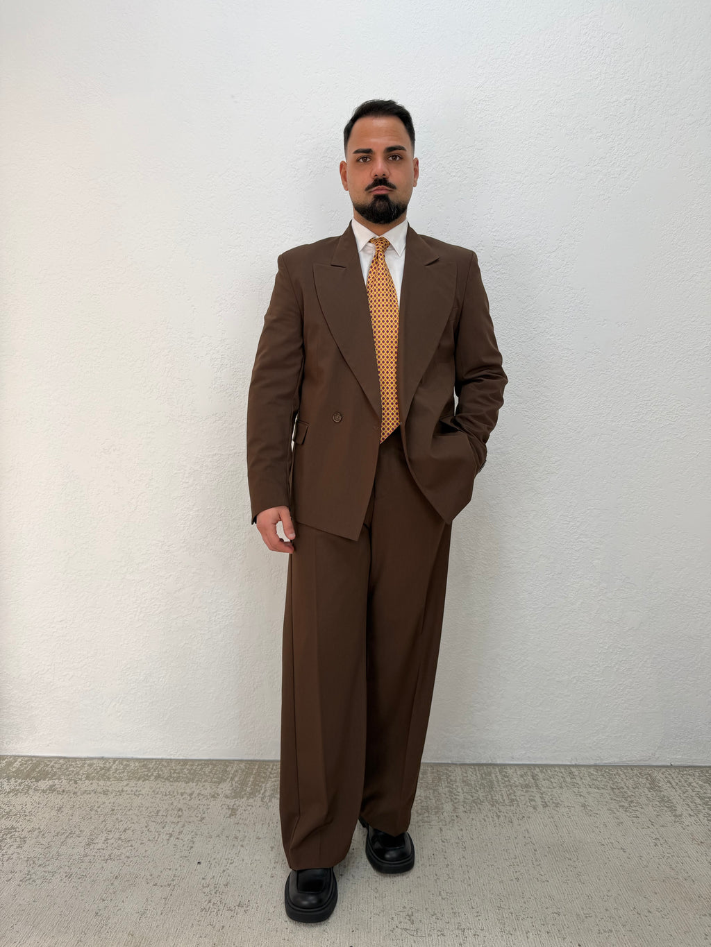 PANTALONE DENZEL SENZA BUSTINO FONDO AMPIO