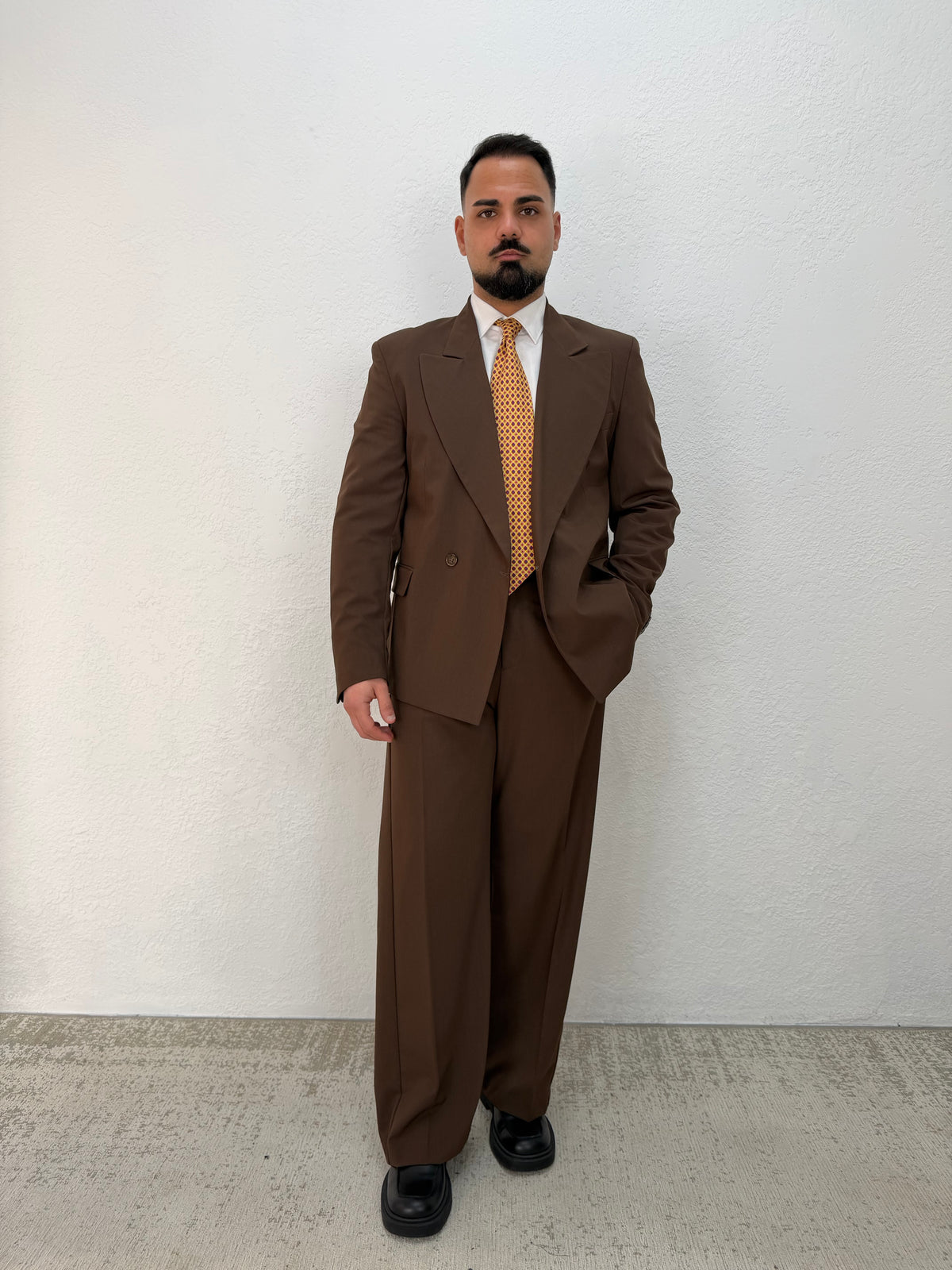 PANTALONE DENZEL SENZA BUSTINO FONDO AMPIO