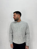 MAGLIONE GIROCOLLO SPAZZOLATO