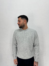 MAGLIONE GIROCOLLO SPAZZOLATO