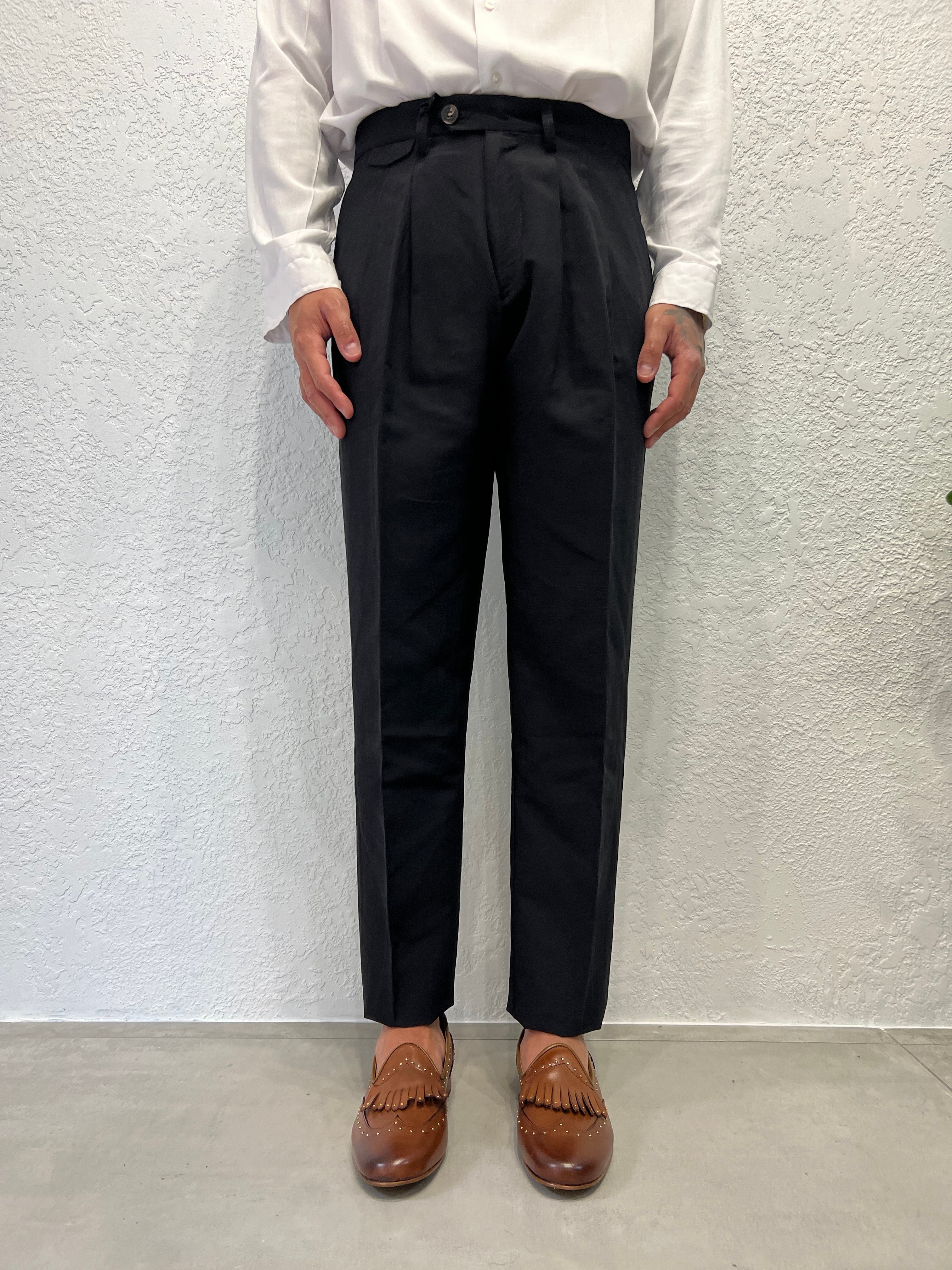 Pantalone Classic Lino e Viscosa