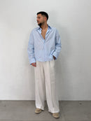 PANTALONE SAFARI CON MOLLA FONDO AMPIO