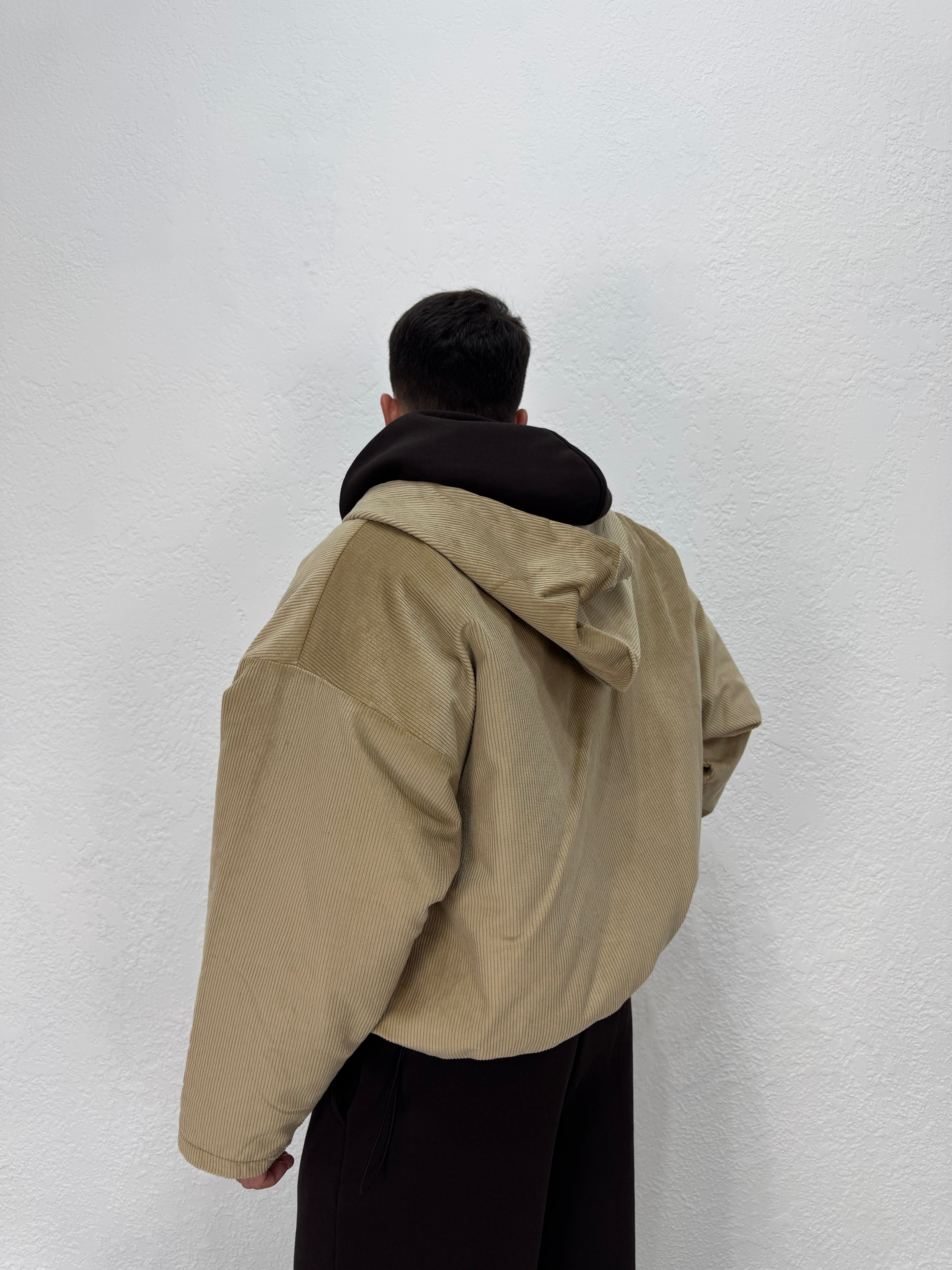 PUFFER OVER IN VELLUTO