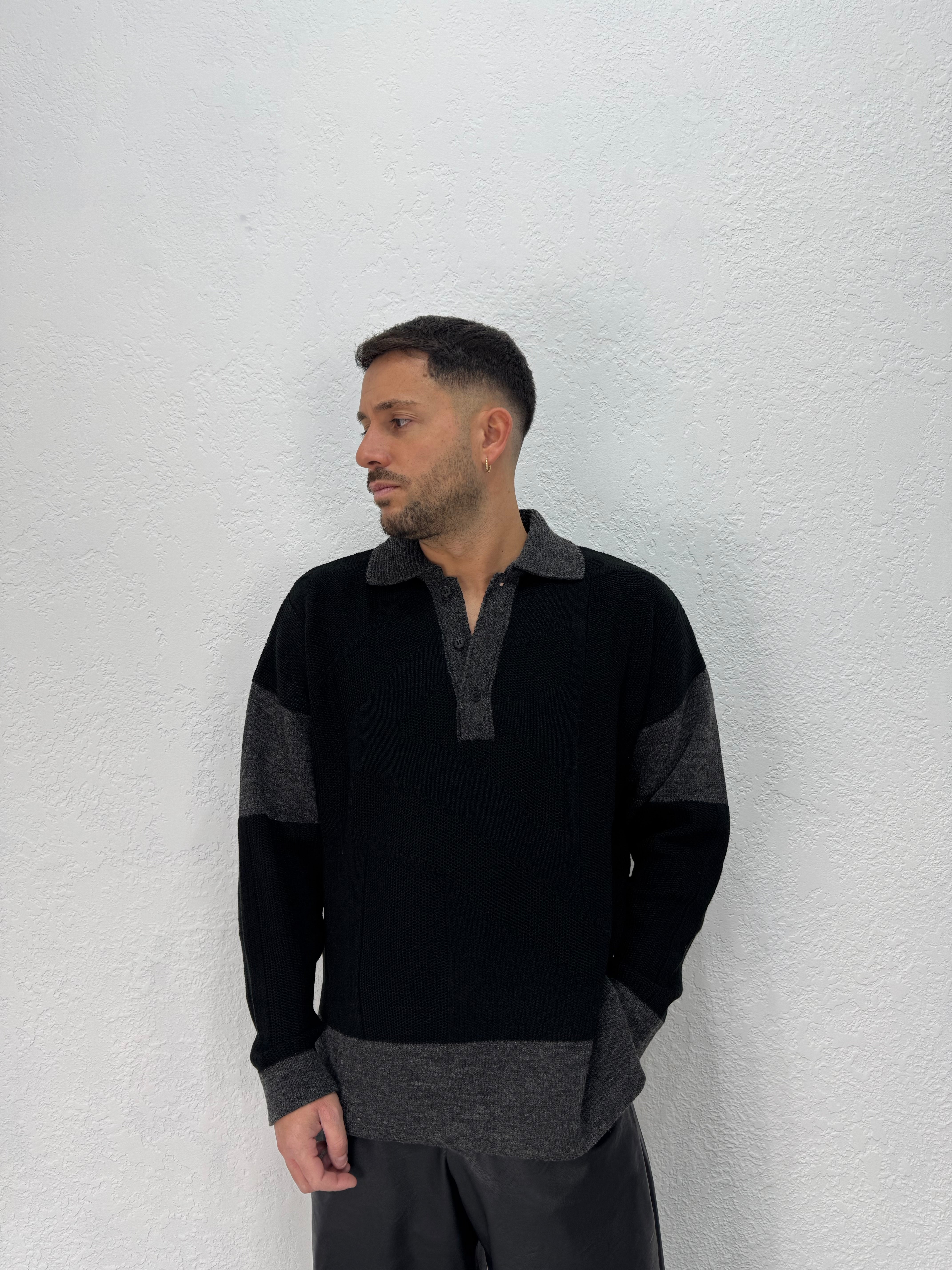 POLO OVER CON SPACCO