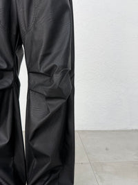 PANTALONE EFFETTO PELLE