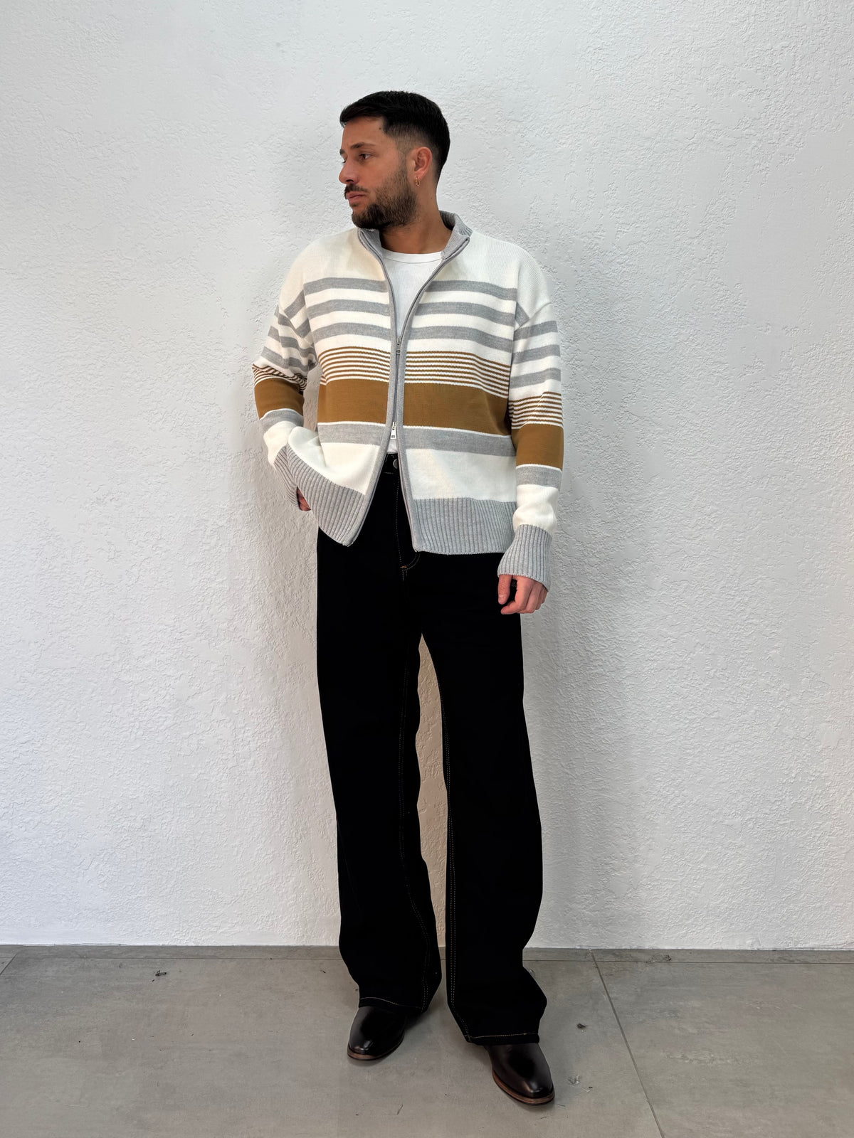 CARDIGAN FULL ZIP A FASCE