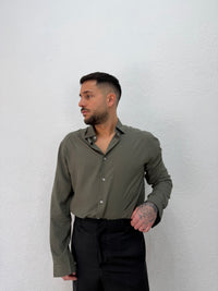 CAMICIA IN VISCOSA OVER