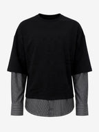 T-SHIRT LONG SLEEVE CON CAMICIA