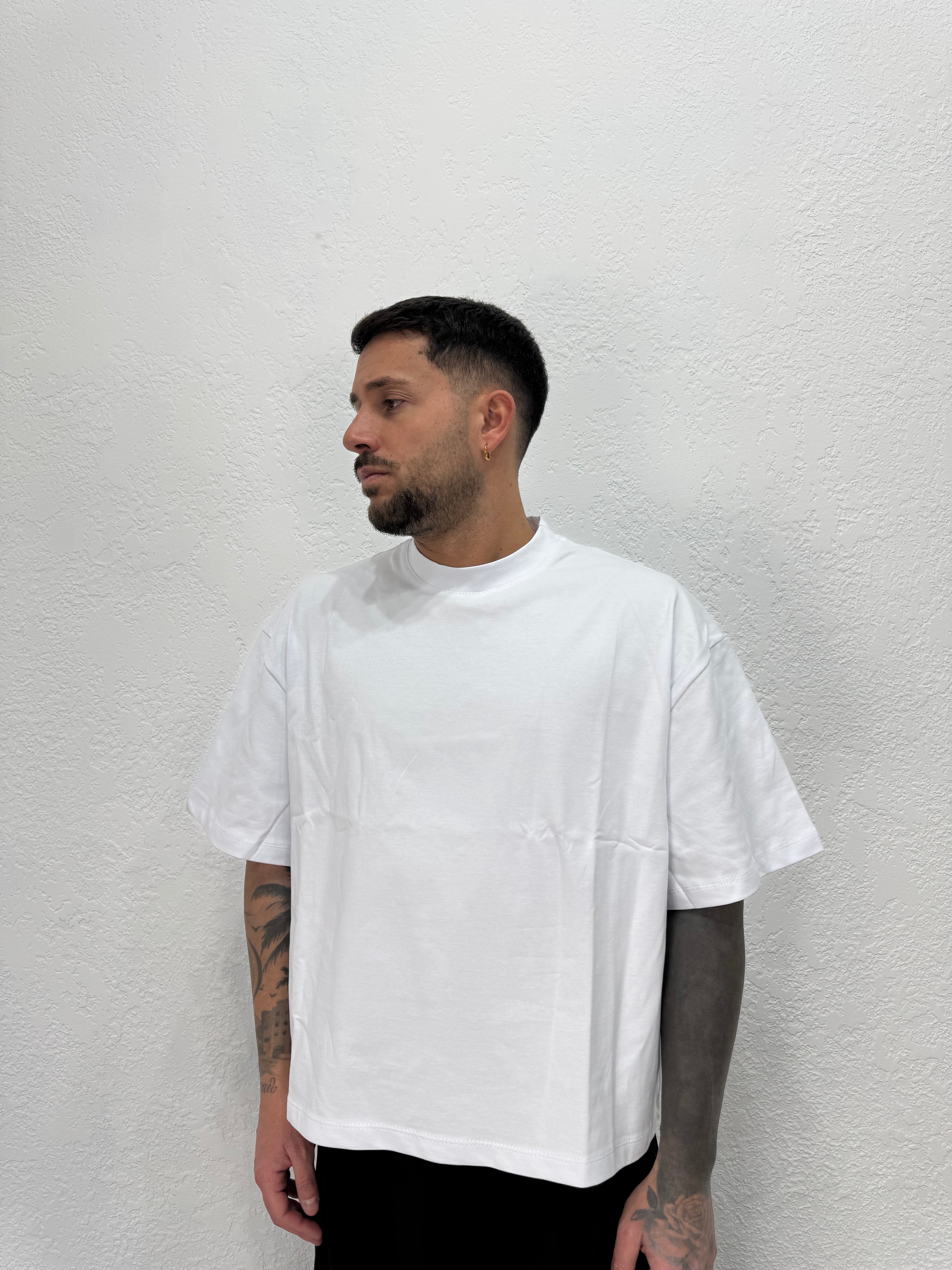 T-SHIRT COTONE PESANTE BOXY