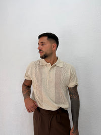POLO IN FILO CON TRAMA