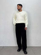MAGLIONE GIROCOLLO CROPP