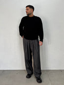 MAGLIONE CON PROFILI DOPPIATO