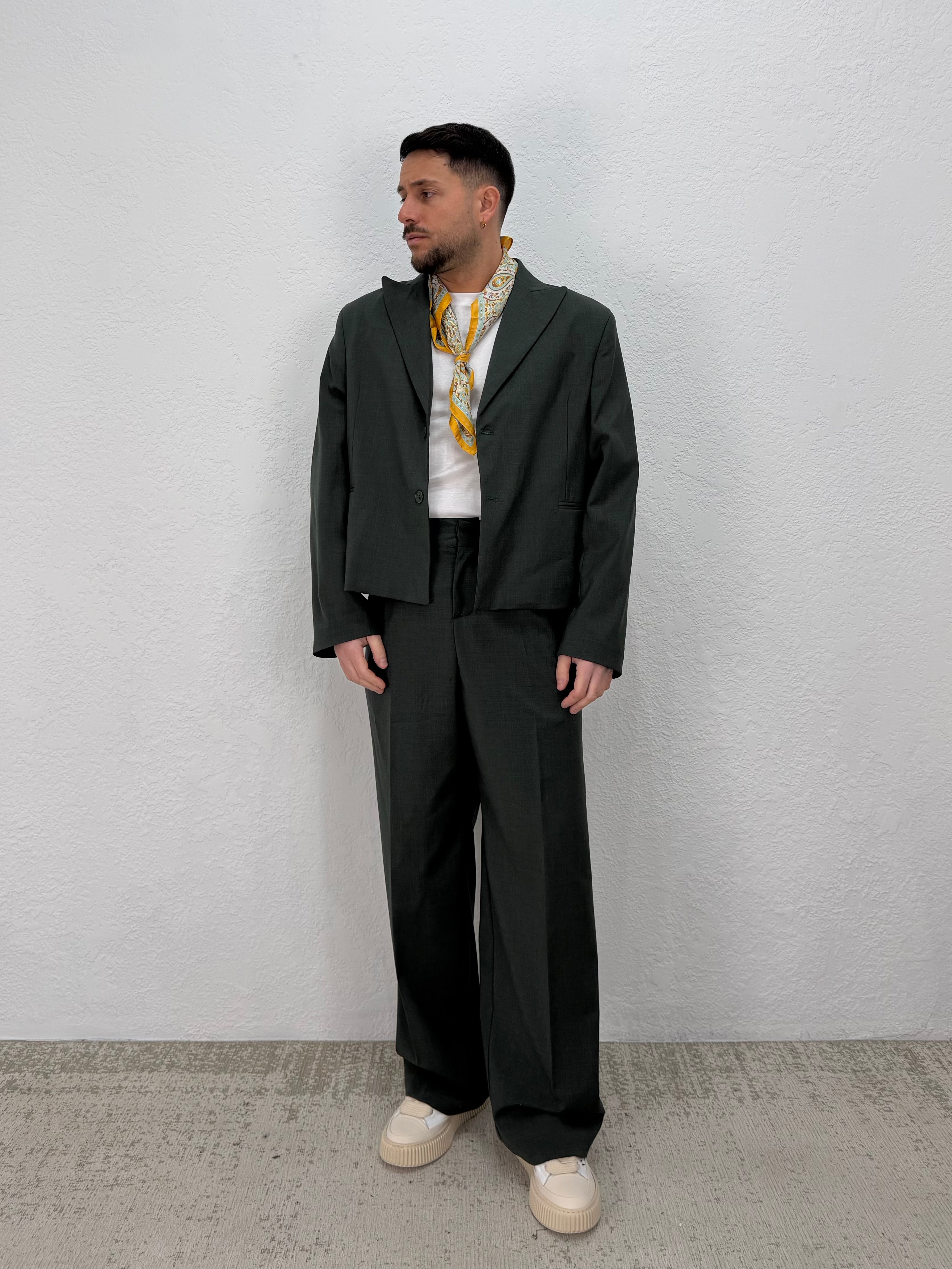 GIACCA DENZEL CROPPED