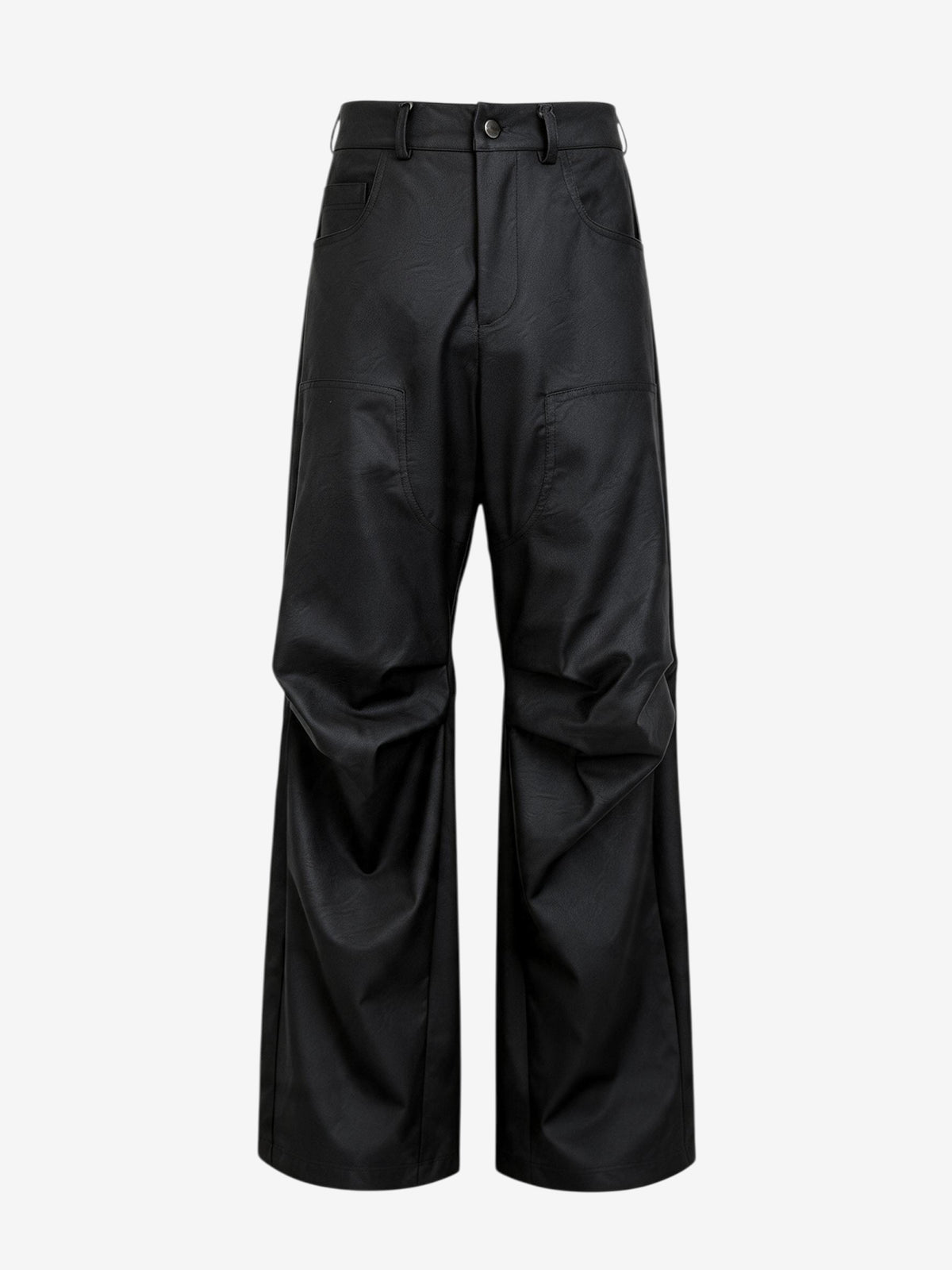 PANTALONE EFFETTO PELLE