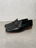 MOCASSINO IN PELLE CON FRANGE