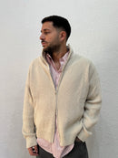 CARDIGAN FULL ZIP DOPPIO CURSORE