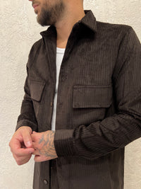 Camicia in Velluto Coordinato