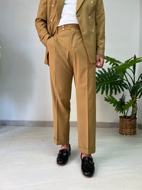 Pantalone Smith Camel Abito